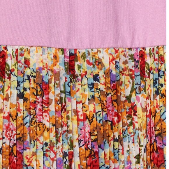 NEW Gap Baby Sleeveless Floral Pleats Knee Length Tank Top Dress Diaper Cover 2 - Picture 3 of 3